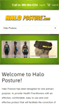 Mobile Screenshot of haloposture.com